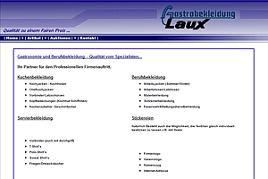Gastrobekleidung Laux