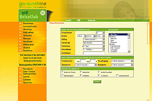 Go-Sunshine, N�rtinger Reiseb�ro