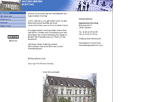 Ingenieurb�ro Kersting - B�ro f�r Bauwesen