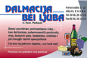 Dalmacija Bei Ljuba - Kroatische Spezialit�ten