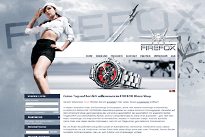 FIREFOX Uhren Deutschland / DR Uhren GmbH