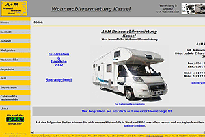 Wohmobilvermietung Kassel A+M Reisemobile