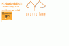 Logo Kleintierklinik Lang Yvonne GmbH