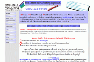 MARKETING & PRODUKTINFOS
