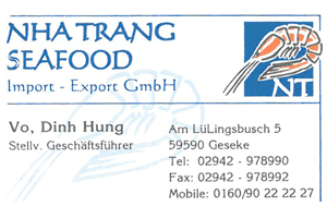 Nhatrang Seafood Import - Export GmbH