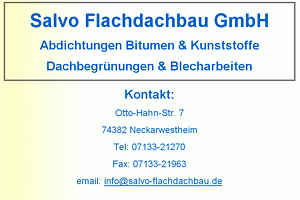 Salvo Flachdachbau GmbH