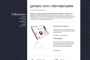 genaehr.com internetprojekte