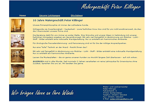 Malergesch�ft Peter Killinger