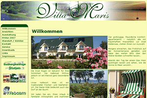 Appartementhaus Villa Maris Ferienwohnungen am Wasser
