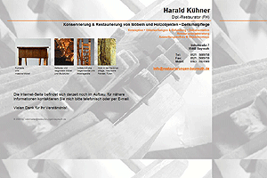 Dipl.-Restaurator (FH) Harald K�hner