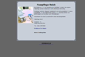 Fu�pflege - Podologe Reich Christoph