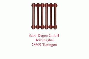 Degen Heizungsbau-W�rmetechnik GmbH