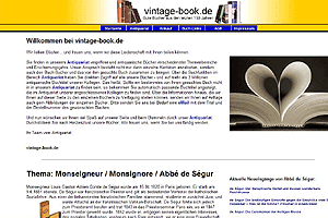 vintage-book.de Antiquariat Elisbeth Browatzki