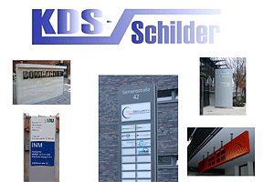 KDS-Schilder