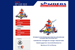 Sanders Arbeitsb�hnen + Ger�ste