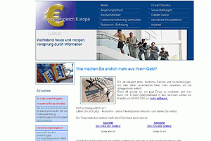 Anlagenvergleich.Europa