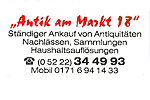 Antik am Markt 18 Bad Salzuflen